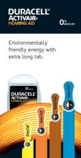 Duracells Activair Hearing Aid brochure with 6 pages Duracells Activair Hearing Aid brochure with 6 pages